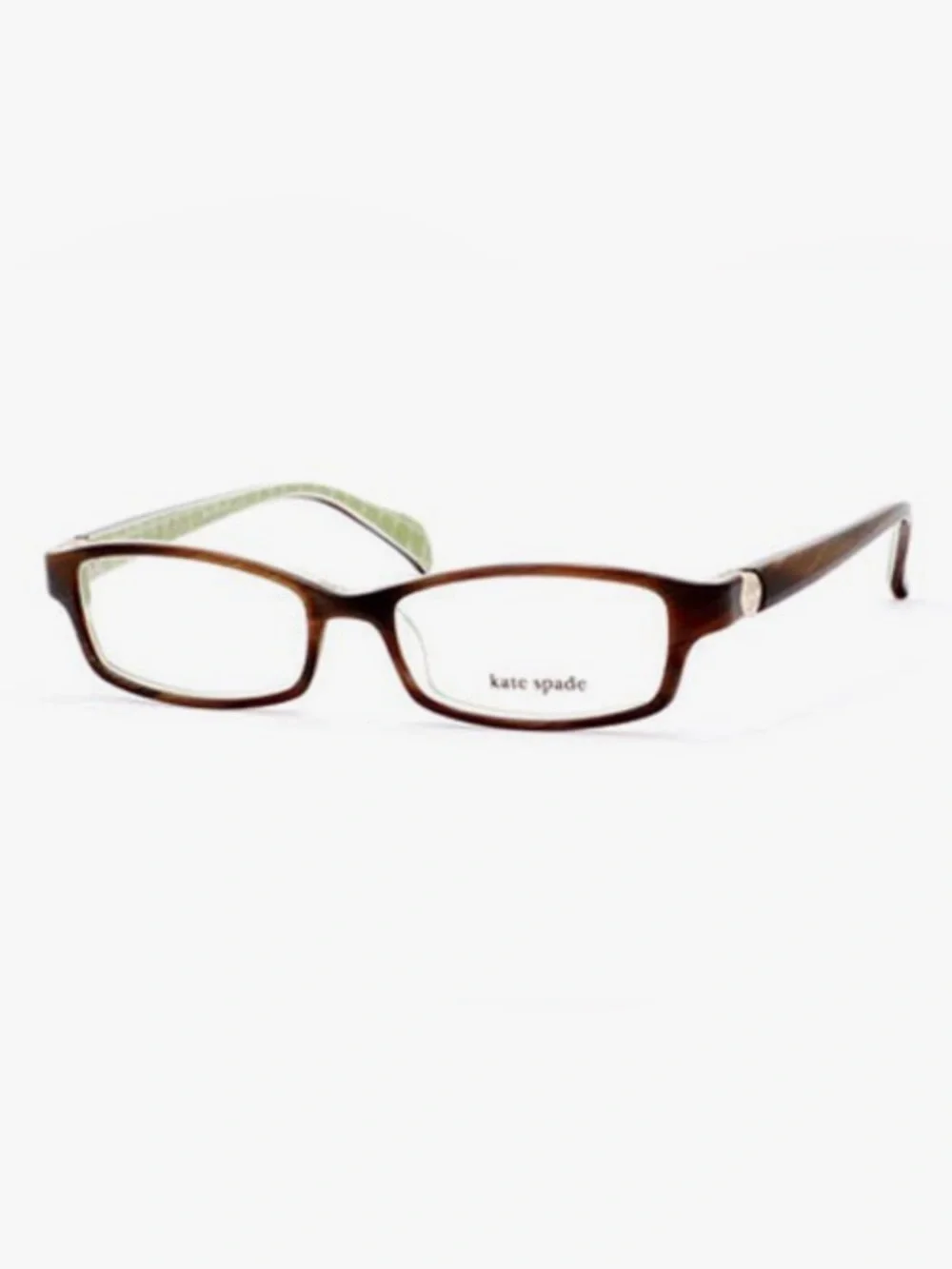 Kate‎ Spade ELISABETH Eyeglasses in horn green noel